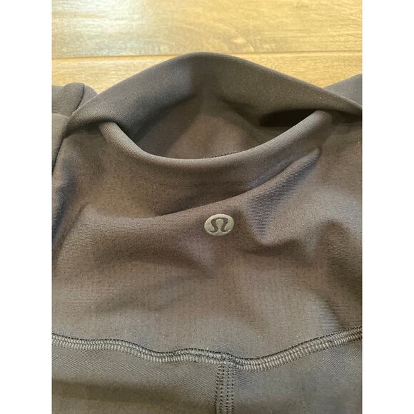 Lululemon Zoned In Tight Womens Size 8 Black 27”  Running Breathable Reflective - Picture 6 of 6